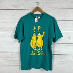 Vintage Universal Seuss Landing Islands of Adventures NWT T-Shirt Medium